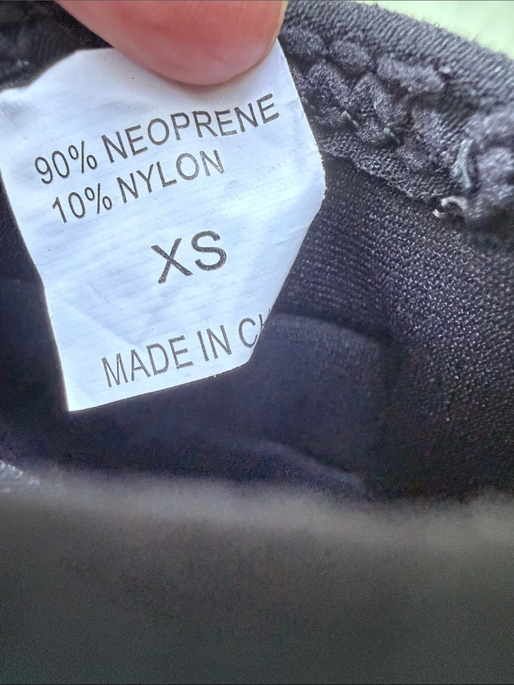 New Supra Tex Black Neoprene Swim Gloves